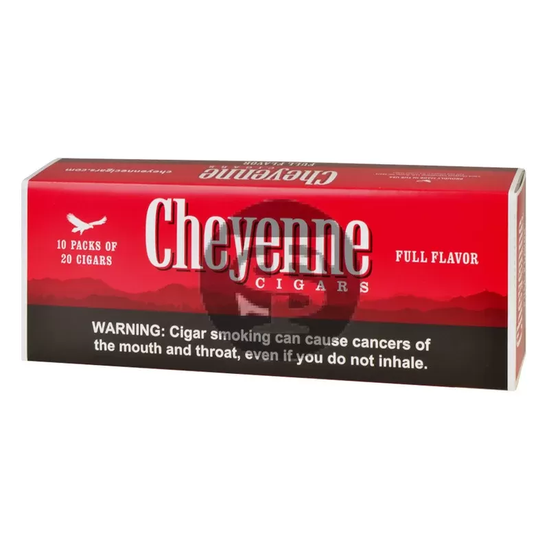 Cheyenne Full Flavor Filtered Cigars 10 Packs of 20