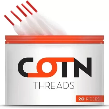 Cotn Threads Organic Vape Cotton 20pcs