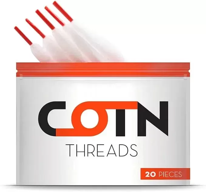 Cotn Threads Organic Vape Cotton 20pcs