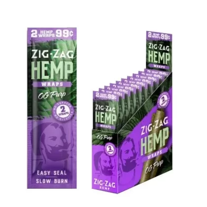 Zig Zag OG Purp Hemp Wraps