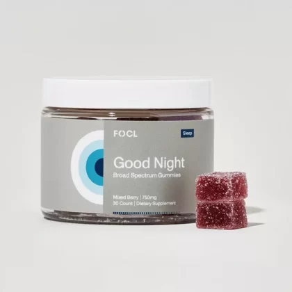 FOCL Good Night Broad Spectrum Sleep Gummies