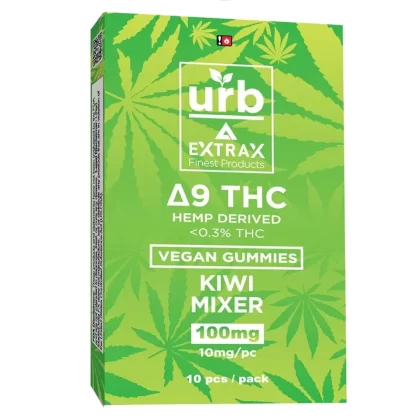 URB Delta 9 THC Gummies – Kiwi Mixer