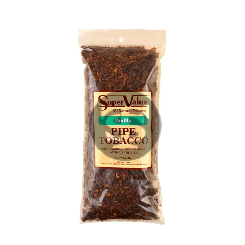Super Value Pipe Tobacco Vanilla 12 oz. Bag
