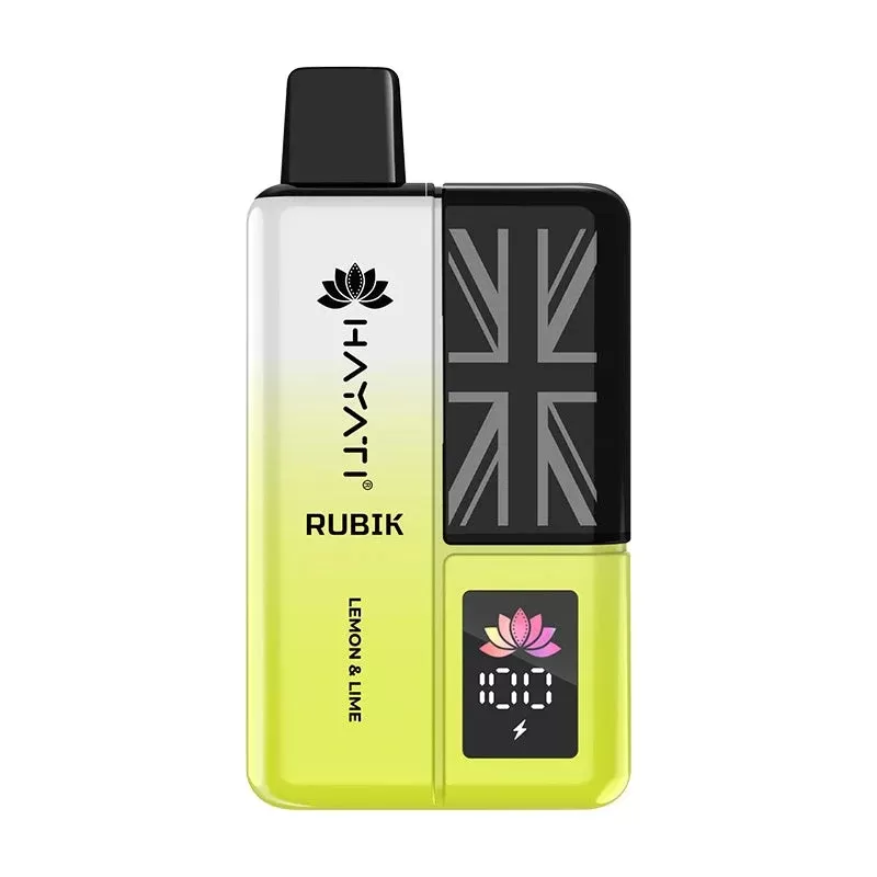 Hayati Rubik 7000 Puffs Lemon and Lime