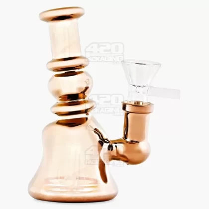 Electroplated Mini Beaker Water Pipe