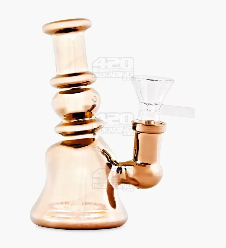 Electroplated Mini Beaker Water Pipe