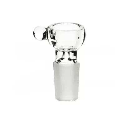 Bowl | Deep Dish Thick Bowl Marble | 19mm – Clear – 24 Count
