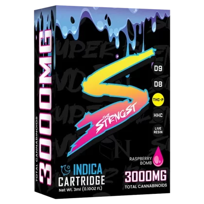 The Strongest Crt – 3000Mg – Raspberry Bomb – Indica