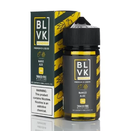 BLVK Hundred E-liquid Mango Aloe 100ml (3mg)