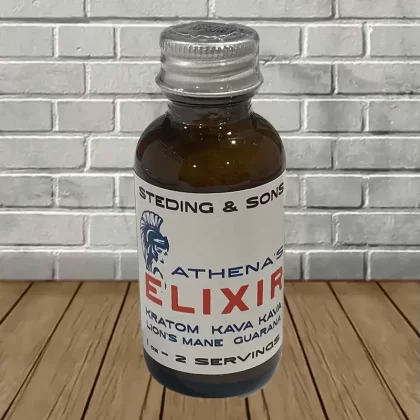1836 Kratom Athena’s Elixir Kratom + Kava Extract Shot 30ml