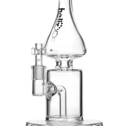 GRAV Helix Straight Base w/ Fixed Downstem Bong