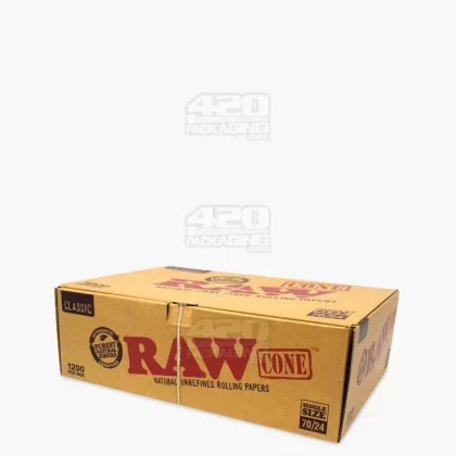 RAW | Classic Single Size Pre-Rolled Cones