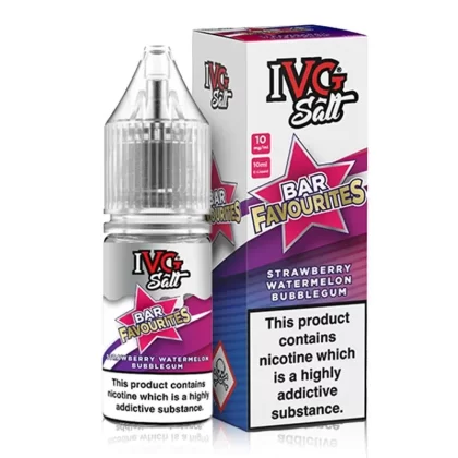 Strawberry Watermelon Bubblegum By I VG Bar Favourites 10ml