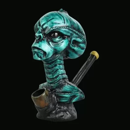 Arcturomorph Alien Head Hand Pipe