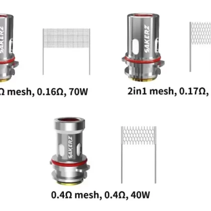 Sakerz Replacement Coils [3 pack]