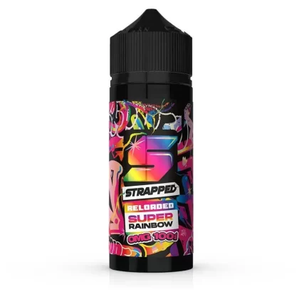 Super Rainbow By Strapped Reloaded 100ml Shortfill