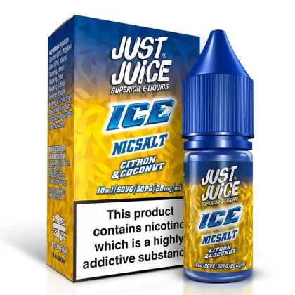 Citron and Coconut By Just Juice ICE Salts 10ml