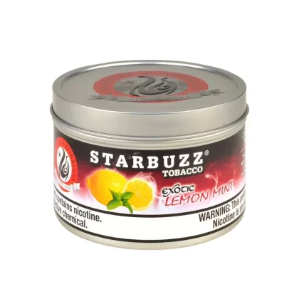 StarBuzz Exotic Lemon Mint Hookah Shisha 100g