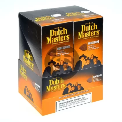 Dutch Masters Cigarillos Honeycomb 20 Pouches of 3