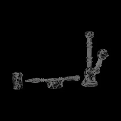 Glass Bell Dab Rig