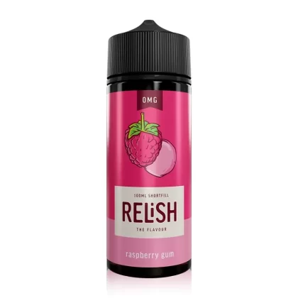 Raspberry Gum 100ml Shortfill By Relish