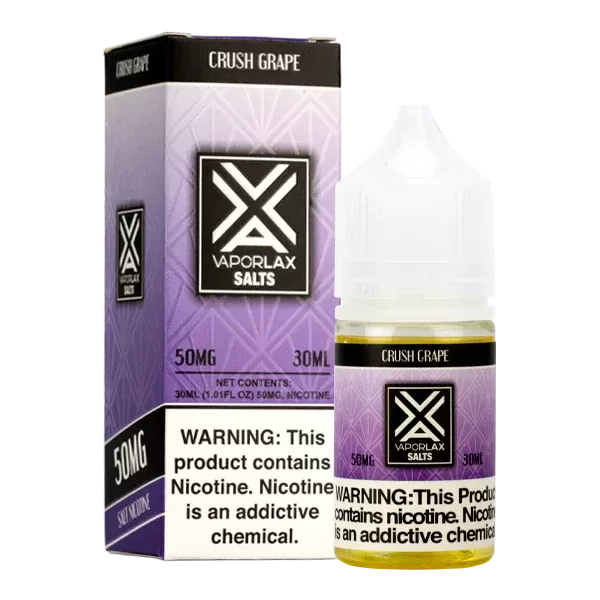 VaporLax Salt Crush Grape