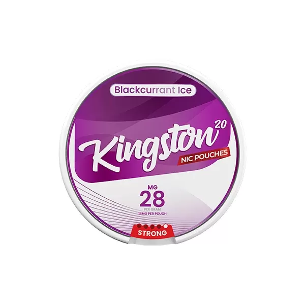 Kingston 28 mg Nikotinbeutel – 20 aromatisierte Beutel