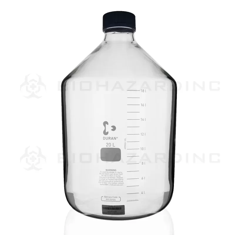 Schott DURAN® | Laboratory Glass Bottle – Wide Mouth – 20000 mL