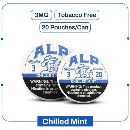 Buy ALP Chilled Mint 3MG Nicotine Pouches Online