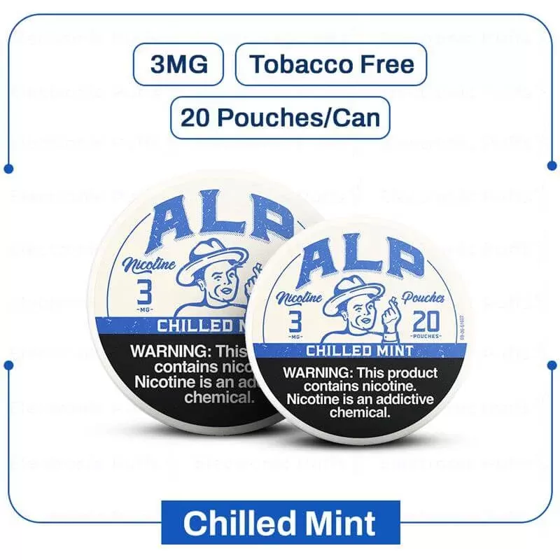 Buy ALP Chilled Mint 3MG Nicotine Pouches Online
