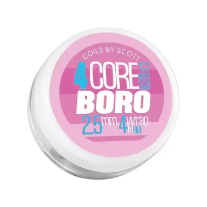 Coils By Scott 4 Core Boro Alien Coils 0.28ohm