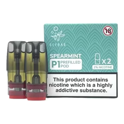 Elf Bar Mate P1 Spearmint Pods (2 Pack)