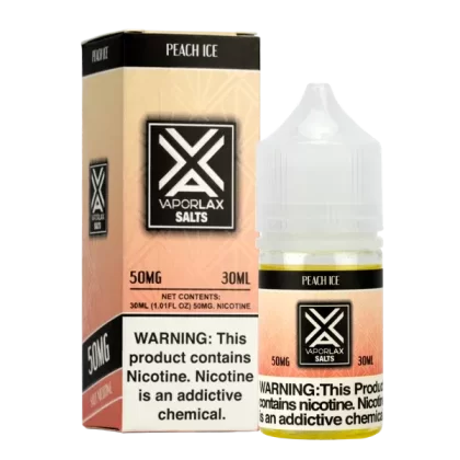 VAPORLAX Salt Peach Ice