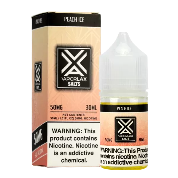 VAPORLAX Salt Peach Ice