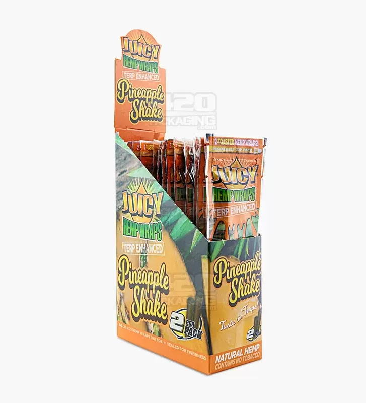 JUICY JAY’S | ‘Retail Display’ Terp Enhanced Natural Hemp Wraps
