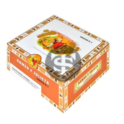 Romeo Y Julieta 1875 Exhibicion 3 Cigars Box of 25