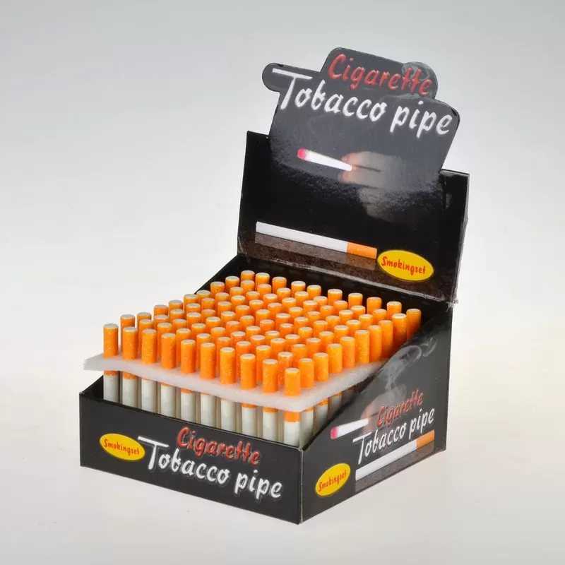 Ceramic Cigarette Display of 100 Large