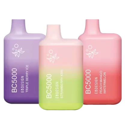 Elf Bar BC5000 Sampler Pack: Triple Berry Ice | Strawberry Kiwi