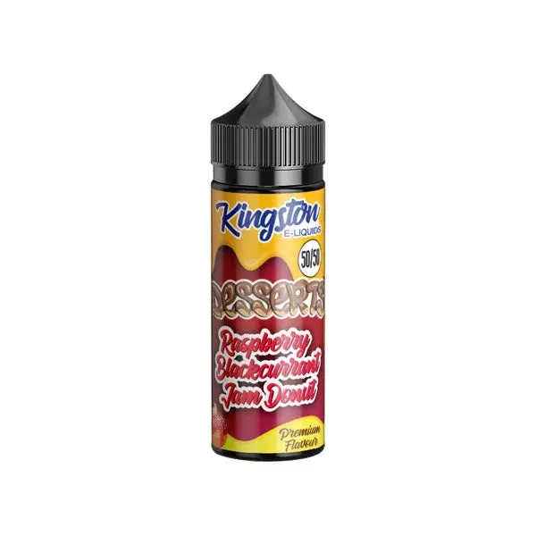 Kingston Desserts 120 ml Shortfill E-Liquid (0 mg) – Unwiderstehliche