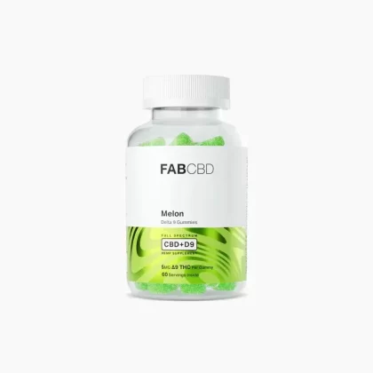 FAB CBD Gummies | DELTA-9 GUMMIES Melon Flavor