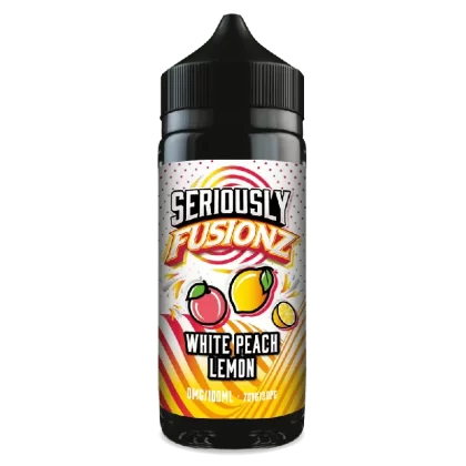 Doozy Seriously Fusionz 100ml E-Liquid Shortfill White Peach Lemon