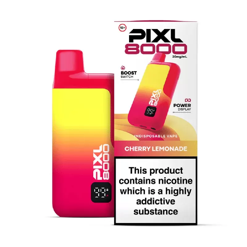 Pixl 8000 Prefilled Pod Kit Cherry Lemonade