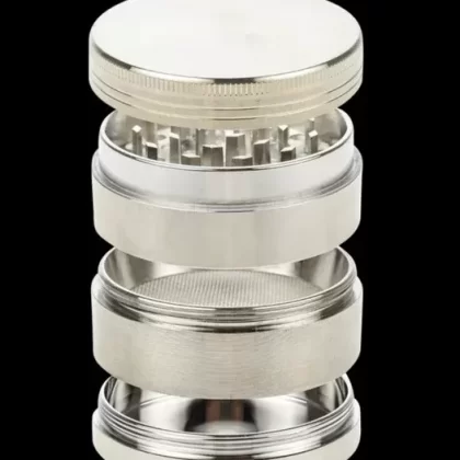 Aluminum Herb Grinder with Pollen Screen