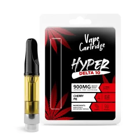 Cherry Pie Cartridge – Delta 10 THC Hyper 900mg (1ml)