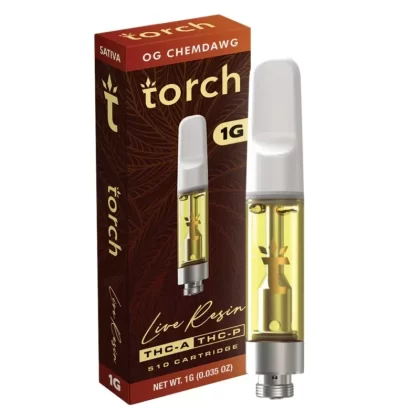 Torch THC-A Live Resin Cartridge – 1000mg