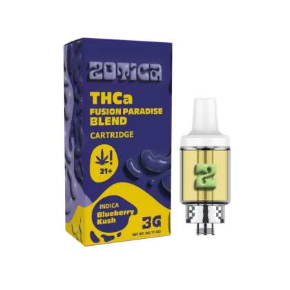 Zotica Paradise Blend Blueberry Kush THC-A Cartridge – 3000mg
