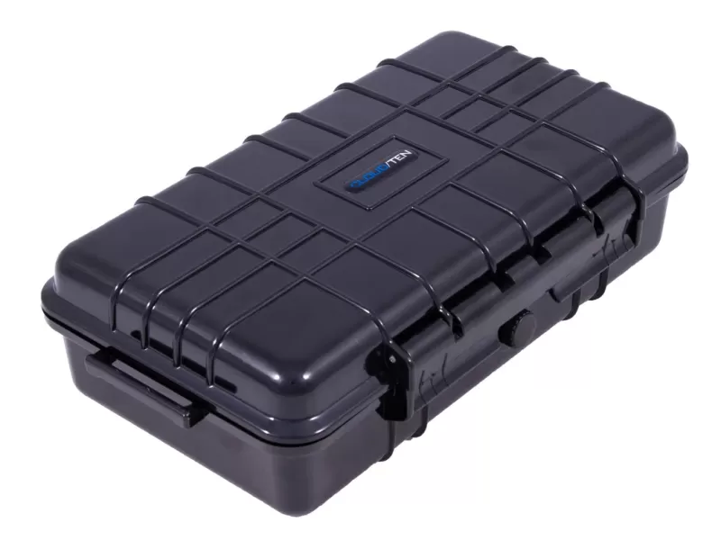 CLOUD/TEN 9.5″ Smell Proof Hard Travel Case with Rubber and