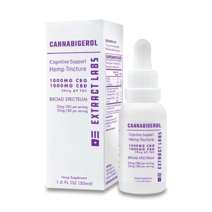 Extract Labs CBG Oil | Cognitive Support | Broad Spectrum