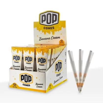 Pop Cones | Ultra Thin Pre-Rolled Cones 1¼ Size 6-Pack