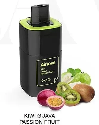 Kiwi Guva Passion Fruit AirLove BL4000 Disposable Vape Rechargeable